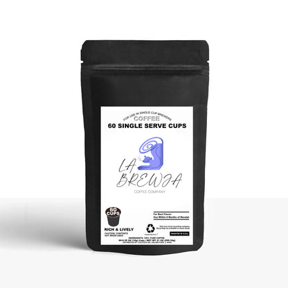 60 Pack Single Serve Coffee Capsules